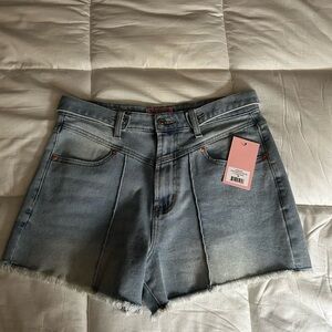 Juicy Couture Light Blue Jean Shorts